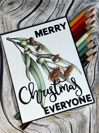 Flowering Gum Christmas Card - Amanda Herring
