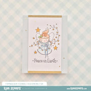 Peace Angel Clear Stamp 32658