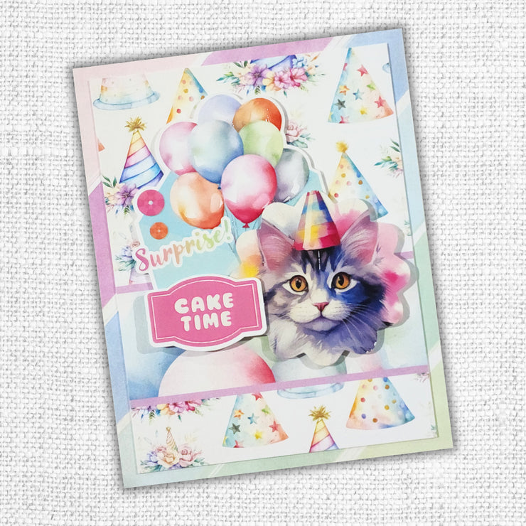 Birthday Fun 6x8" Quick Cards Die Cuts 34755