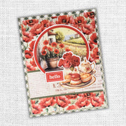 Poppy Garden Embossed Die Cuts 34665