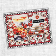 Poppy Garden Embossed Die Cuts 34665