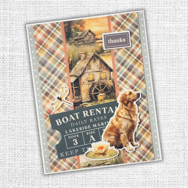 Lakeside Memories Cut Aparts Paper Pack 34737