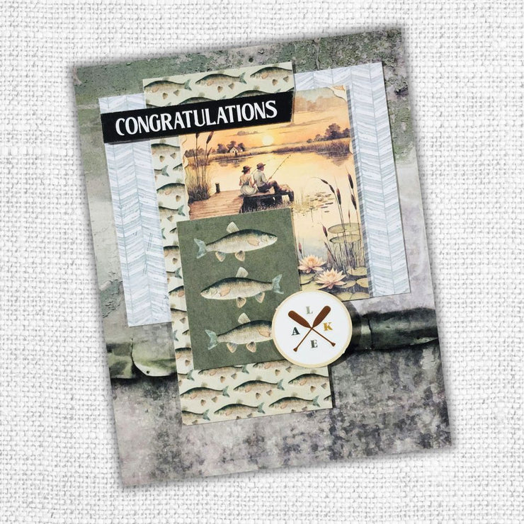 Lakeside Memories Cut Aparts Paper Pack 34737