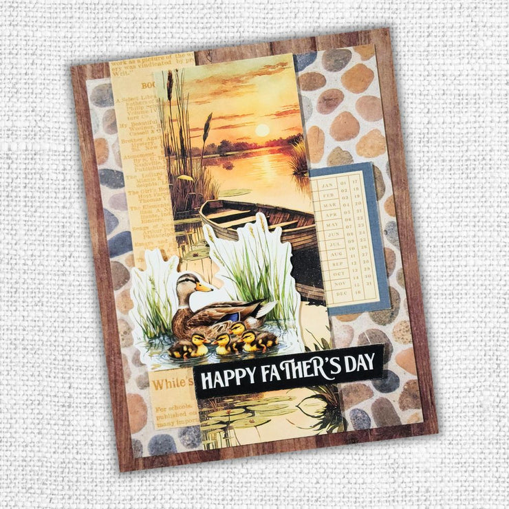 Lakeside Memories Cut Aparts Paper Pack 34737