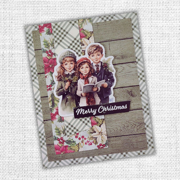 Christmas Holly Cut Aparts Paper Pack 35166
