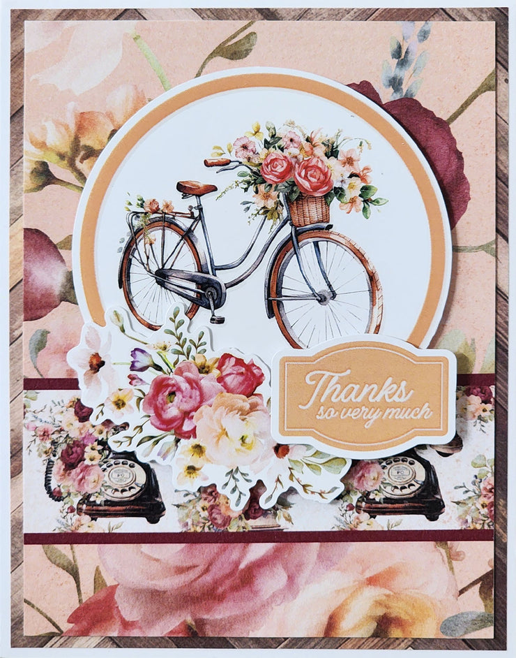 Vintage Rose Cut Aparts Paper Pack 33651