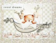 Papercuts Cardmaking Kit - Boho Baby 35095 - Includes 4x6" Clear Stamp & Die Set
