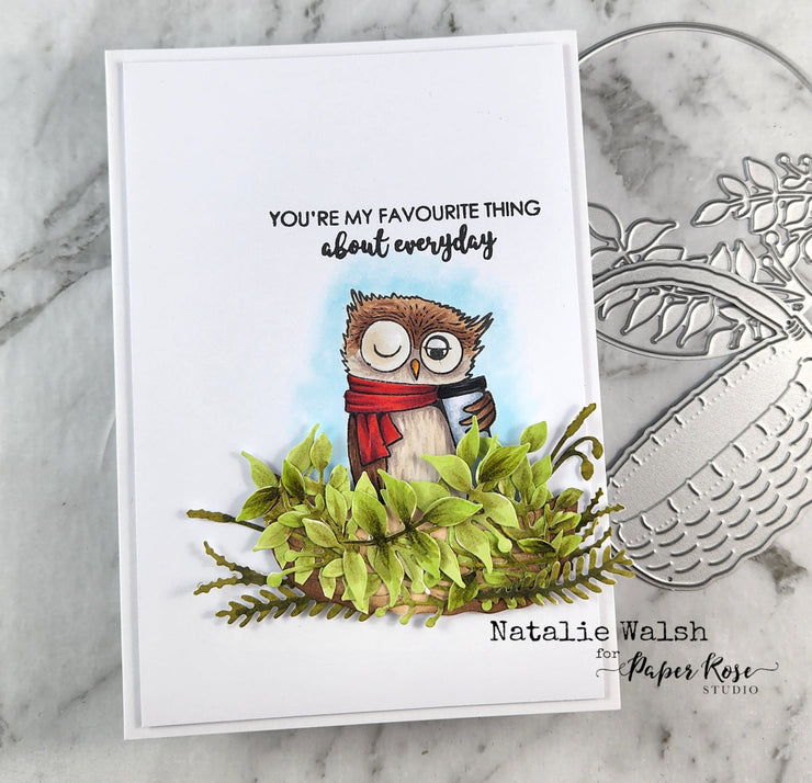 Finley the Owl Stamp  24178 - Paper Rose Studio