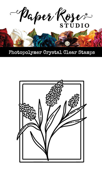 Floral Frame 3 Clear Stamp 28318