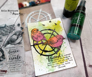 * Arty Love Colour Wheel Love 4x6" Clear Stamp Set 18021