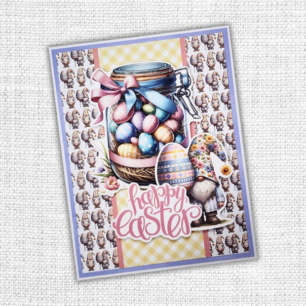 Happy Easter 6x8" Die Cuts & Sentiments 31776
