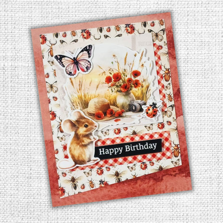 Poppy Garden Cut Aparts Paper Pack 34668