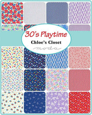 30's Playtime - Chloe's Closet Fat Quarter Pack 12pc (Style C) - Paper Rose Studio
