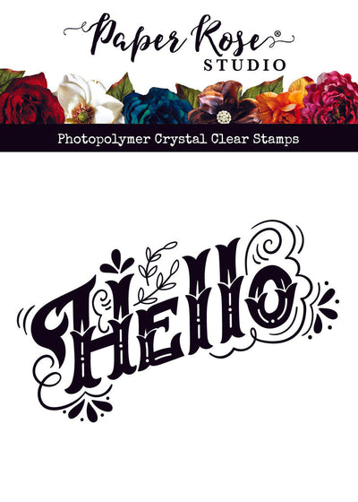 Vintage Hello Clear Stamp Set 30171 - Paper Rose Studio