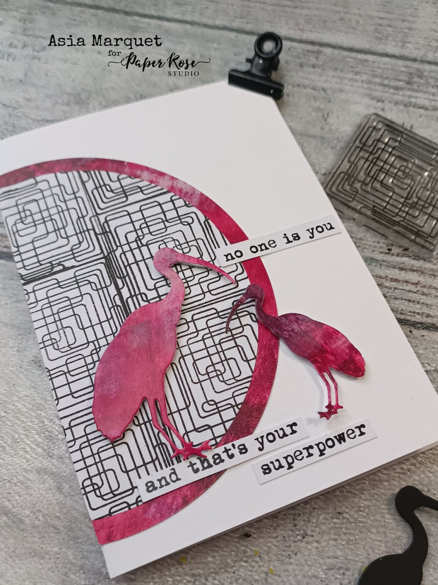 Water Bird Metal Cutting Die 23164 - Paper Rose Studio