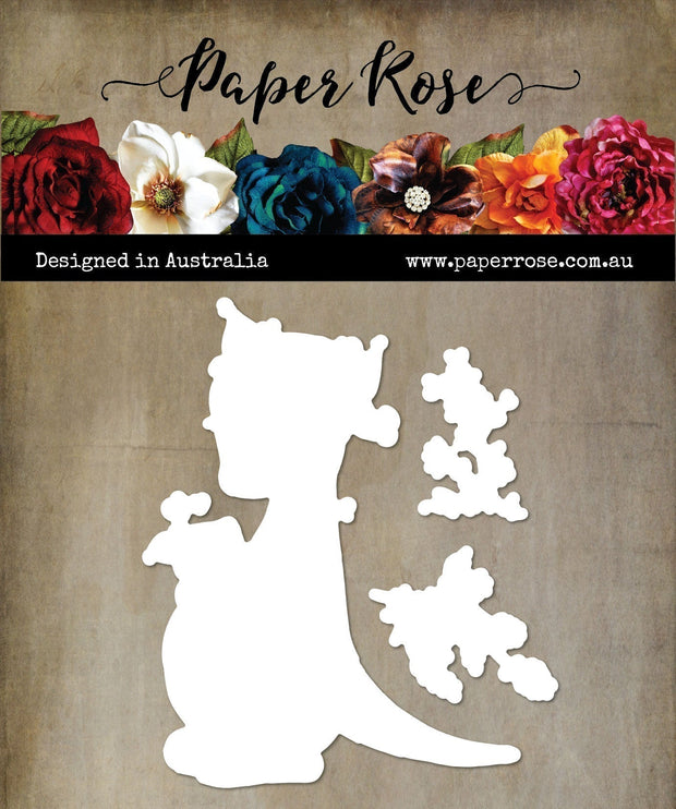 Christmas Kangaroos CLEAR STAMP & DIE SET 30699 30700 DISCONTINUED - Paper Rose Studio