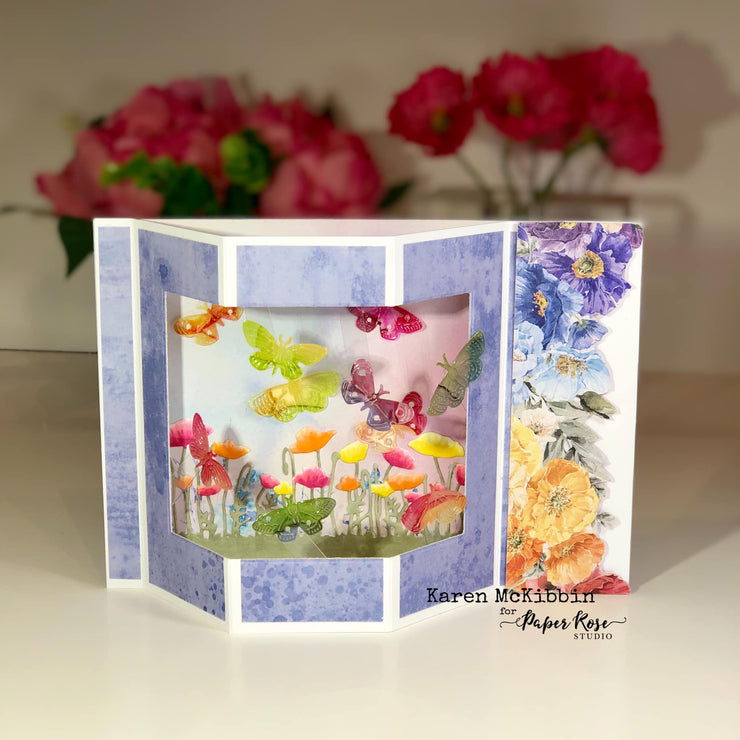 Rainbow Poppies 6x6 Paper Collection 25600 - Paper Rose Studio
