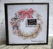Pretty in Pink Christmas 6x6 Paper Collection 27760 - Paper Rose Studio