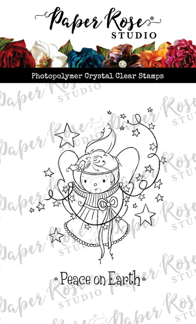 Peace Angel Clear Stamp 32658