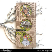 Hippo & Parrot Clear Stamp 27466 - Paper Rose Studio