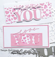 Big Love You Metal Cutting Die 28855 - Paper Rose Studio