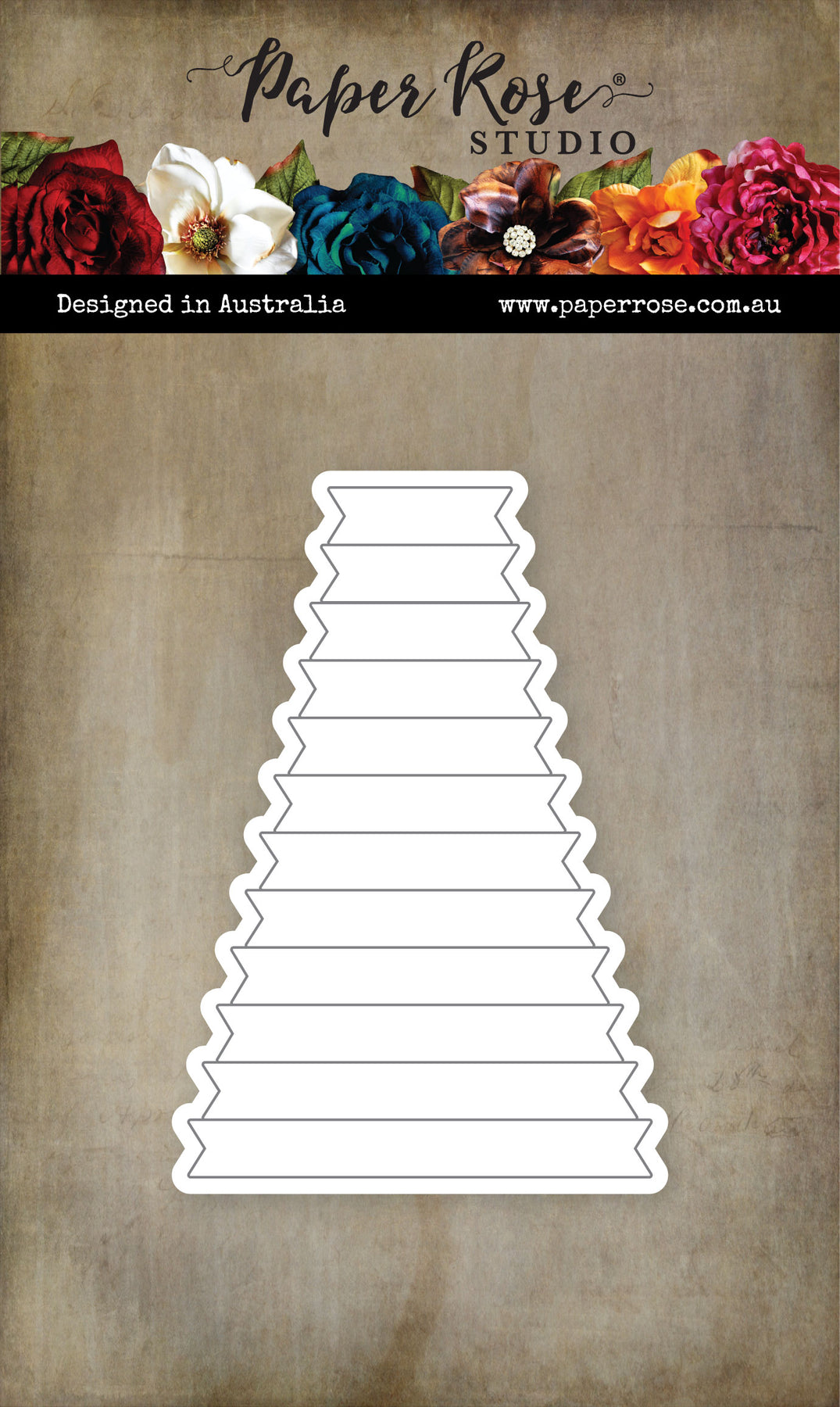 Paper Rose Sentiment Banner Strips dies Paper Rose Sentiment Banner Strips dies