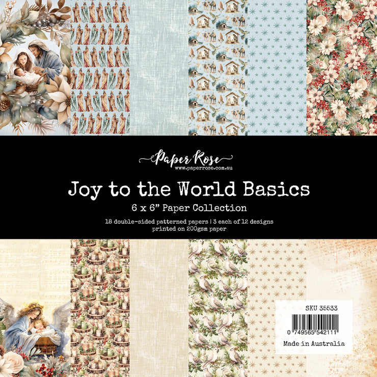 Joy to the World Basics 6x6 Paper Collection 35533