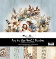 Joy to the World Basics 12x12 Paper Collection 35536 - Paper Rose Studio