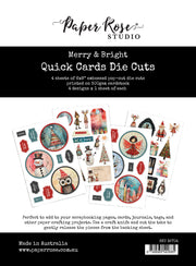 Merry and Bright 6x8" Quick Card Die Cuts 35704 - Paper Rose Studio