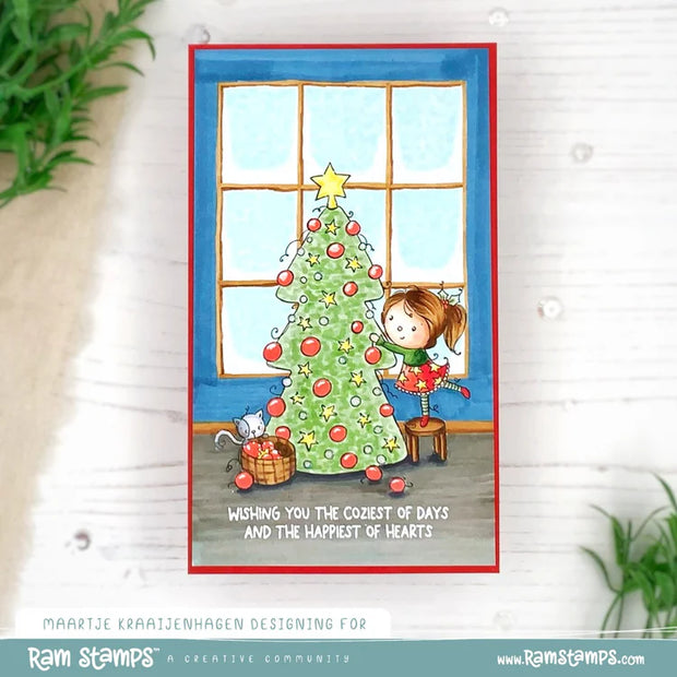 O Christmas Tree Clear Stamp 32667 - Paper Rose Studio