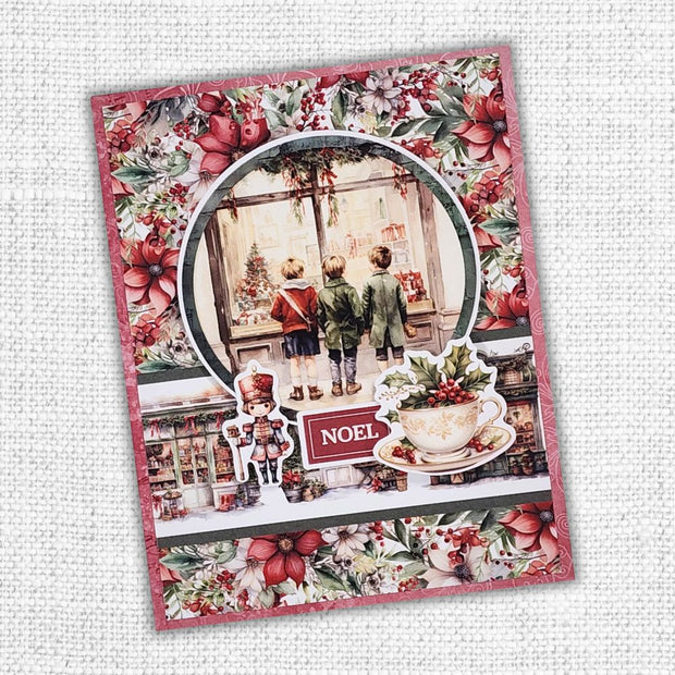 Christmas Time 6x8" Quick Cards Class Kit - Stores Only - Paper Rose Studio