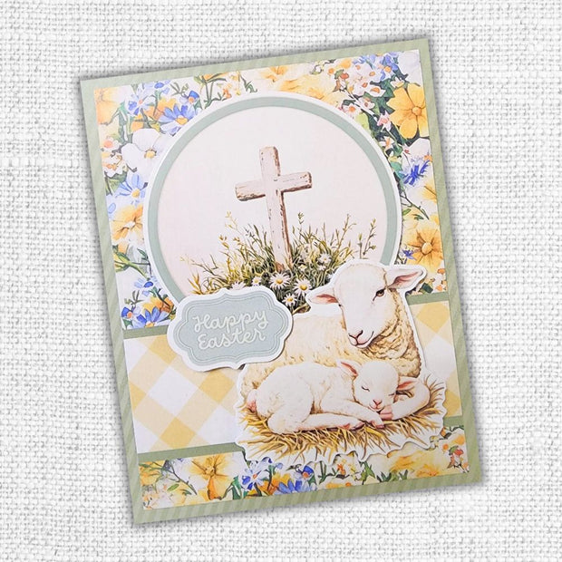 Rustic Easter Embossed Die Cuts 34215