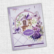 Lavender & Fairies 6x8" Quick Cards Collection 33534 - Paper Rose Studio