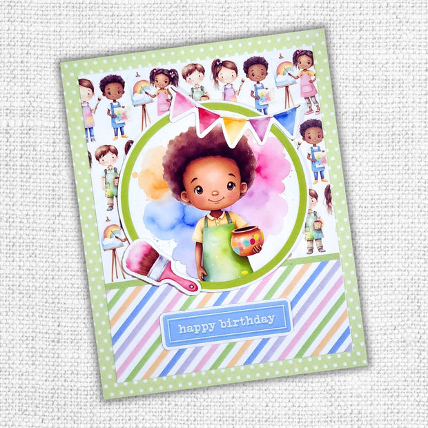 Little Artists Patterns  6x6 Paper Collection 35026