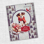 Christmas Tree Farm 6x8" Quick Cards Die Cuts 35247