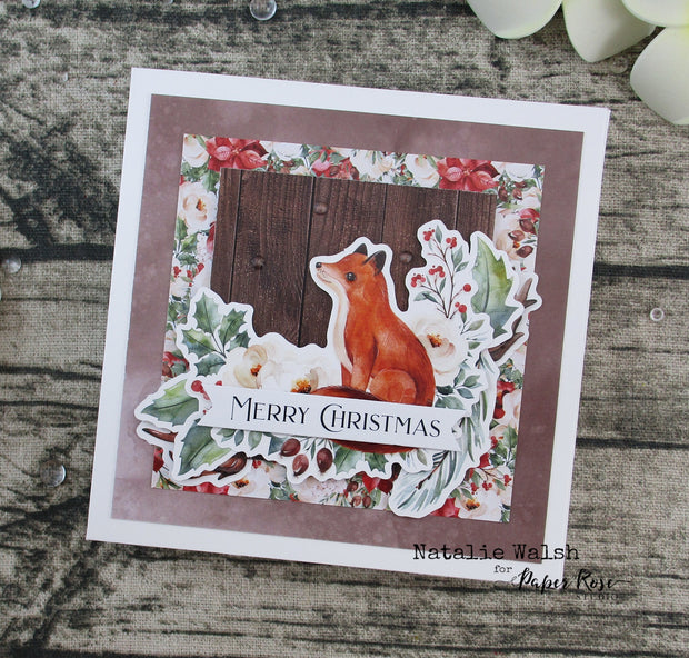 Merry Little Christmas Embossed Die Cuts 30456 - Paper Rose Studio