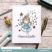 Peace Angel Clear Stamp 32658 - Paper Rose Studio