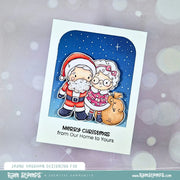 Mr & Mrs Santa Claus Clear Stamp 32661