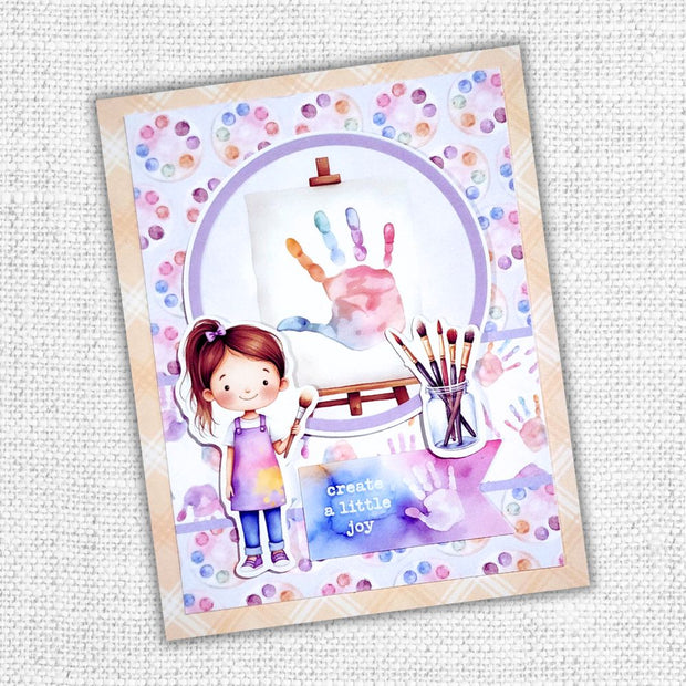 Little Artists Patterns  6x6 Paper Collection 35026