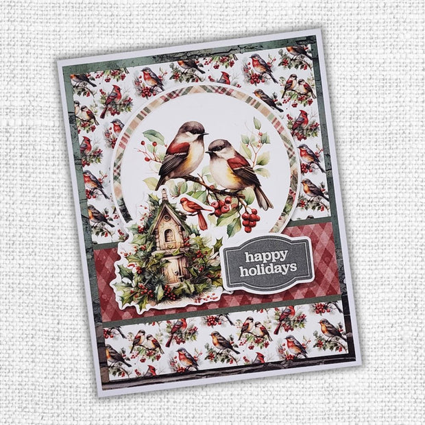 Christmas Time 6x8" Quick Cards Class Kit - Stores Only - Paper Rose Studio