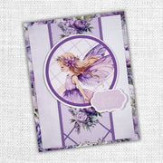 Lavender & Fairies 6x8" Quick Cards Collection 33534