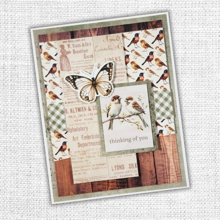 Poppy Garden Embossed Die Cuts 34665