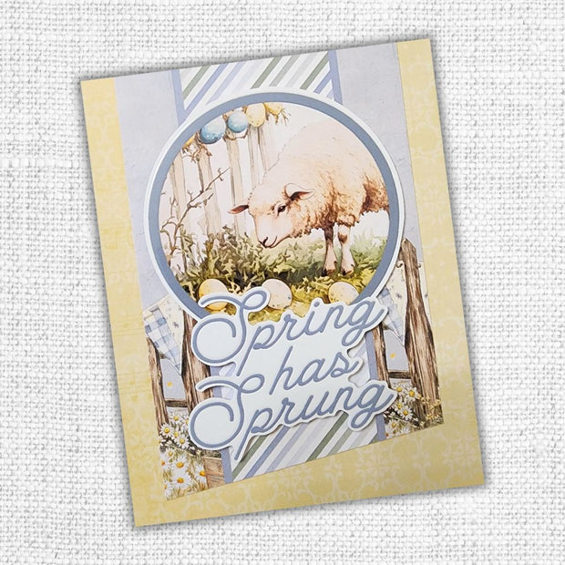 Rustic Easter 6x8" Quick Cards Collection 34221