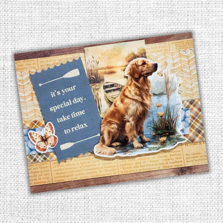 Lakeside Memories Cut Aparts Paper Pack 34737