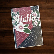 Vintage Hello Layered Metal Cutting Die 30168 - Paper Rose Studio