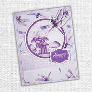 Lavender & Fairies 6x8" Quick Cards Collection 33534 - Paper Rose Studio