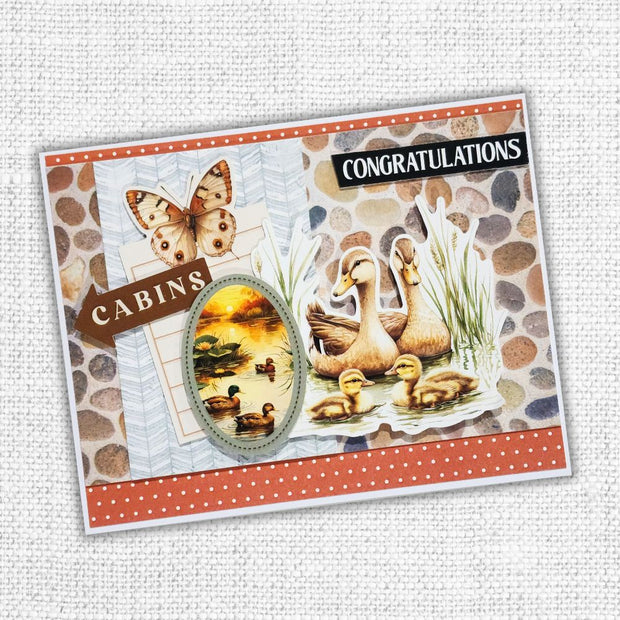 Papercuts Cardmaking Kit - Lakeside Memories 34824