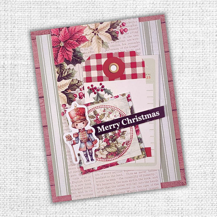 Christmas Holly Cut Aparts Paper Pack 35166