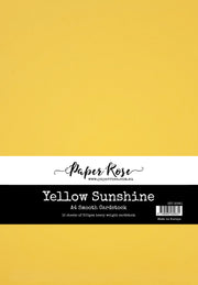 Yellow Sunshine Smooth Cardstock A4 12 sheets 32991