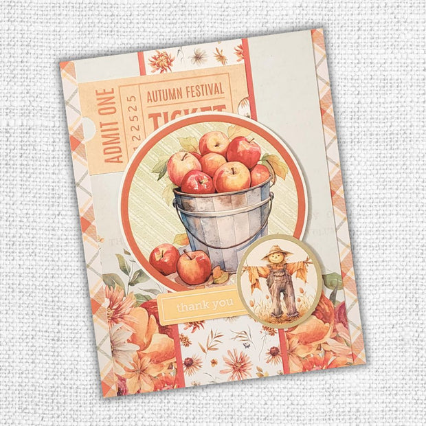 Autumn Florals Quick Card Die Cuts 35478 - Paper Rose Studio